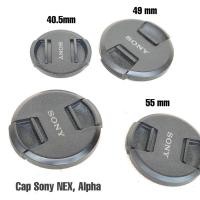 ราคา ฝาปิดหน้าเลนส์ Sony Alpha Genuine Front Lens Cap 40 5mm 49mm 55mm แท้ จากญี่ปุ่น แบบหนีบกลาง (21781978940)