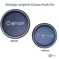 ราคา ฝาครอบเลนส์ Canon 48 mm 58mm Vintage lens font cap slip on (6478977393)