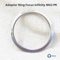 ราคา อะเดปเตอร์ M42 Lens To Pentax PK K Mount Adapter Ring Focus Infinity with tool (24277719685)