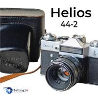 ราคา กล้องฟิล์ม Zenit E camera 35mm Camera Vintage พร้อม เลนส์ Helios 44 2 58mm F2Mount M42 (42000883450)