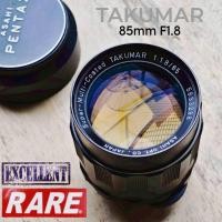 ราคา เลนส์มือหมุน Super Multicoated Takumar 85mm f1 8 16 MF Lens for M42 Portrait RARE (40252229934)