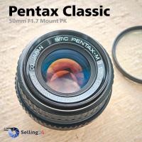 ราคา เลนส์ SMC Pentax M 50mm f1 7 16 Mount K Excellent 80 (29943516756)