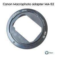 ราคา อะเดปเตอร์Canon Macrophoto adapter MA 52 in original Made In Japan Macro Hood (29567292916)