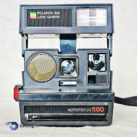 ราคา กล้องฟิล์ม instant Polaroid 660 Land Camera Autofocus (28242303861)