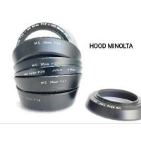 ราคา Hood เหล็ก ยี่ห้อ Minolta MD 24mm 28mm 35mm 50mm Lens Shade Hood OEM Genuine ขนาดเกลียว49มม 55มม (19537191226)
