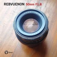 ราคา เลนส์มือหมุน Revuenon Auto 50mm F1 8 mount m42 (28120683209)