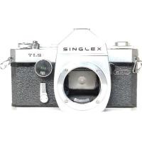 ราคา กล้องฟิล์ม Ricoh TLS Singlex Film SLR Camera Body Silver Body only Rare (23379663839)