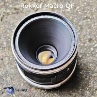 ราคา เลนส์มือหมุน Minolta Macro Rokkor QF 50mm f 3 5 Preset Blade Mount MD (40371364554)