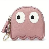 ราคา กระเป๋าสตางค์คลาสสิกการ์ตูนสำหรับผู้หญิง ทำจากหนังแท้ มีกระเป๋าใส่เหรียญ พวงกุญแจ และซิป เหมาะสำหรับใช้ใส่บัตรเครดิตและเป็นของตกแต่ง (52200471685)