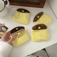 ราคา กระเป๋าสตางค์นุ่มนวล มินิลายตุ๊กตาสีเหลืองและสีน้ำตาล พกพาสะดวกสำหรับผู้หญิง (49300507527)