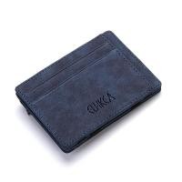 ราคา กระเป๋าสตางค์หนังสำหรับผู้ชาย พกพาสะดวก มีซิปและช่องสำหรับบัตรหลายใบ (51150600876)
