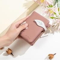 ราคา กระเป๋าสตางค์ใบสั้นพิมพ์ลายดอกไม้ ใส่เหรียญและบัตรเครดิตได้ พกพาสะดวก (47200724658)