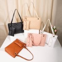 ราคา กระเป๋าถือโททสีขาวสำหรับสตรี สไตล์แฟชั่น casual (43275341495)