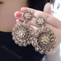 ราคา Boho หรูหราสีต่างหูดอกทานตะวันธรรมชาติแรงบันดาลใจต่างหูเครื่องประดับ (26455661740)