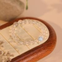 ราคา สร้อยข้อมือคริสตัลสีขาวและเทา ออกแบบพิเศษสำหรับผู้หญิง มีหินทะเลธรรมชาติและสไตล์หรูหรา (26988079521)