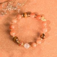 ราคา สร้อยข้อมือหินตาเสือสีเหลืองธรรมชาติ ออกแบบHANDMADE สำหรับผู้หญิง พร้อมคริสตัลหรูหราเพิ่มโชค (41256352445)