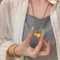 ราคา สร้อยคอจี้น้ำเต้าโบราณสไตล์จีนใหม่หรูหรา ระดับสูง ดีไซน์เฉพาะตัว สายโซ่คล้องคอ (41204632022)