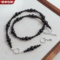 ราคา สร้อยคอสไตล์จีนทำด้วยมือ ลูกปัดนิลสีดำ ออกแบบเอกลักษณ์ สไตล์ไฮเอนด์ เหมาะสำหรับสวมใส่ในฤดูหนาวและหลากหลายโอกาส (40406667366)