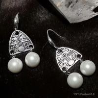 ราคา ต่างหูมุกแฟชั่น สไตล์ชาติพันธุ์ (40920892479)