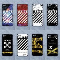 ราคา เคส Apple iphone 7 8 SE 2020 ใช้เคสเดียวกัน ลาย WHITE ขอบนิ่มหลังแข็ง เคสมือถือ เคสโทรศัพท์ Case (4656776854)