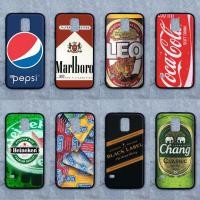 ราคา เคส Samsung S5 ลายเครื่องดื่ม ขอบนิ่มหลังแข็ง เคสมือถือ เคสโทรศัพท์ Case (4165860740)