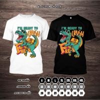ราคา เสื้อยืดลาย I M READY TO CRUSH PRE K ผ้า COTTON แท้ 100 ผ้าหนา ไม่บาง จัดส่งเร็ว 1 วัน (57802260277)