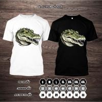 ราคา เสื้อ ยืดลายหัวจระเข้ ผ้า COTTON แท้ 100 ผ้าหนา ไม่บาง จัดส่งเร็ว 1 วัน (54152133289)