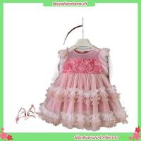 ราคา สาวฤดูร้อนชุด2024สไตล์ใหม่เวอร์ชั่นเกาหลีเจ้าหญิงเด็กน่ารักชุดชีฟองสีชมพูแฟชั่นเค้กชุด (55650967353)