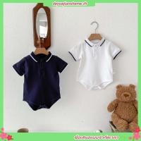 ราคา ชุดรอมเปอร์ บอดี้สูท แขนสั้น สีพื้น สไตล์ตะวันตก แฟชั่นฤดูร้อน สําหรับเด็กผู้ชาย 0 2 ปี (44068982330)