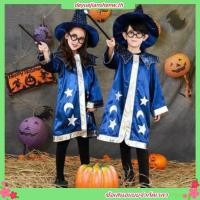 ราคา ฮาโลวีน เด็ก cosplay เด็กใหม่นักมายากลคอสเพลย์ชุดแฮร์รี่พอตเตอร์ cos ชุดพ่อมดชุดเสื้อคลุม (42554750743)