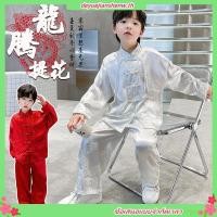 ราคา ชุดสูทแจ็คการ์ดลําลอง แต่งหัวเข็มขัด แฟชั่นฮั่นฝู สไตล์จีน สําหรับเด็กผู้ชาย 20231229 (29237800882)