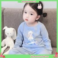 ราคา ชุดนอนผ้าฝ้าย แขนยาว ลายเอลซ่าน่ารัก สําหรับเด็กผู้หญิง อายุ 1 9 ปี (29230496121)