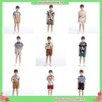 ราคา เสื้อคาร์ดิแกนแขนสั้นลําลอง ผ้าฝ้าย ลายดอกไม้ สไตล์ฮาวาย แฟชั่นฤดูร้อน สําหรับเด็กผู้ชาย 0109 (28825484928)