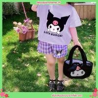 ราคา ชุดเสื้อผ้าเด็ก เสื้อยืด และกางเกงขาสั้น พิมพ์ลายการ์ตูนหมากรุก คิตตี้ คุโรมิ เมโลดี้ หยก สี่สี แฟชั่นฤดูร้อน สําหรับเด็กผู้หญิง (25842298767)