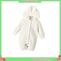 ราคา ชุดจั๊มสูท รอมเปอร์ คาร์ดิแกน แขนยาว มีฮู้ด สีพื้น แฟชั่นฤดูใบไม้ร่วง สําหรับเด็กทารกแรกเกิดผู้หญิง 0 18 เดือน (29893477837)