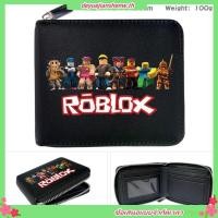 ราคา Roblox กระเป๋าสตางค์ ใบสั้น ลายการ์ตูนเกม มีซิป สีดํา เหมาะกับของขวัญ สําหรับเด็กนักเรียนผู้ชาย และผู้หญิง (29681026618)