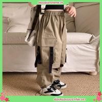 ราคา กางเกงคาร์โก้เด็ก สาวเกาหลีรุ่นหล่อเจาะกางเกงทำงาน 2023 ฤดูร้อนใหม่สาวเสื้อยืดสีดำ ชุดเซ็ทเด็กผู้หญิง (28076151994)