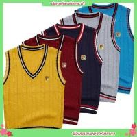 ราคา เสื้อกั๊ก กันหนาวเด็ก ไหมพรม เสื้อกันหนาวแขนกุดผ้าฝ้ายสำหรับ 4ข 5ข6ข 7ข 8ข 9ข (24032417921)