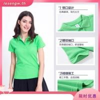 ราคา โปโลสีดำ มีฟ้า ทอแบบลาครอส เส้นด้าย cotton100 ผู้หญิง (55952311282)