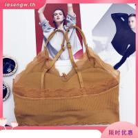 ราคา เสื้อเกาะอกสาวอวบ เกาะอกไหมพรม Beautiful Back Wrap ใหม่ลูกไม้พลัสขนาด Bandeau Sports Csole Top Girl นักเรียน 2025 ชุดชั้นในพร้อมแผ่นรองหน้าอก (52950199412)