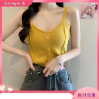 ราคา Plus size tanktop เสื้อสายเดี่ยวสาวอวบ ไซส์ใหญ่ ผู้หญิง เสื้อกล้ามไหมพรม ทรงสลิมฟิต คอวี สีพื้น ฤดูร้อน สไตล์เกาหลีแฟชั่น (24189816559)