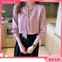 ราคา เสื้อเบลาส์ คอวี แขนสั้น ผ้าชีฟอง แฟชั่นฤดูร้อน สไตล์นักธุรกิจ (55001683826)