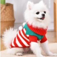ราคา Christmas New Dog Cat Ball Sweater Thermal Knitting Autumn and Winter Festival Atmosphere Sweater 8mli (54950795055)