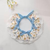 ราคา Pet Bib Floral Bow Lace Bib Cat Scarf Dog Bib Pet Bichon Accessories l2FN (42025458248)