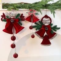 ราคา กระดิ่งกระดิ่งลมคริสต์มาสแขวนสีแดง แขวนตกแต่งต้นคริสต์มาส 3D Felt Christmas Tree ตกแต่งคริสต์มาส แต่งบ้าน (43975140899)