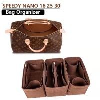 ราคา กระเป๋าผ้าสักหลาด สําหรับใส่จัดเก็บของ LV Speedy Nano16 25 30 (20762718468)