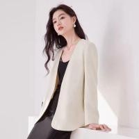 ราคา Rice white new suit for women 2025 spring and autumn new Korean loose small suit suit (27339528944)