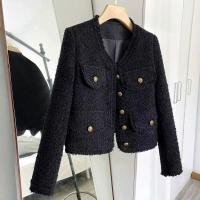 ราคา 2024 autumn and winter new style tweed short coat for women s French niche high end temperament top (29969907332)