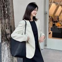 ราคา Small suit coat for women 2025 new spring and autumn fashion small Korean pink suit casual suit (28040174181)