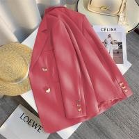 ราคา Blazer women French Blazer ผู้หญิง High End สไตล์อังกฤษฤดูใบไม้ผลิฤดูใบไม้ร่วงสไตล์ใหม่ Blazer ผู้หญิง Texture แฟชั่นสีเทาชุดเล็ก (29155709953)